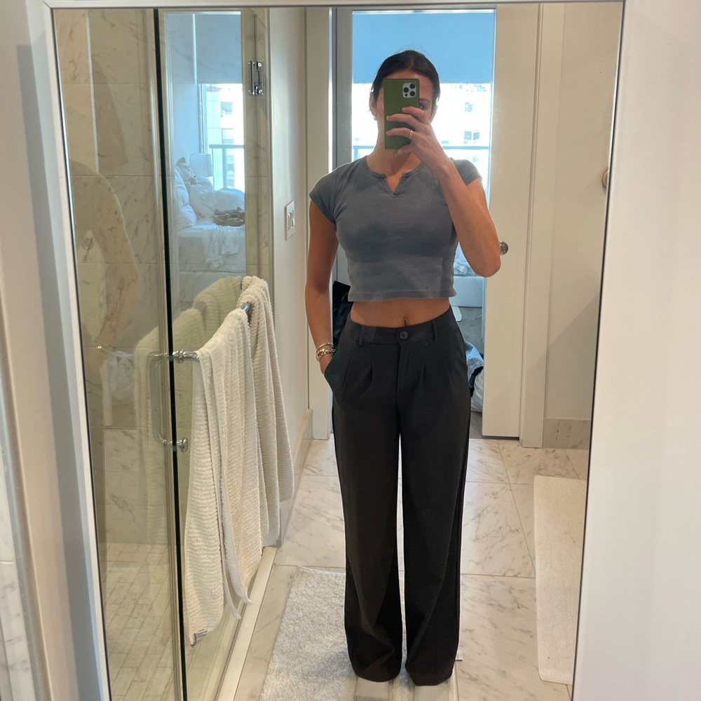 Gray Trousers